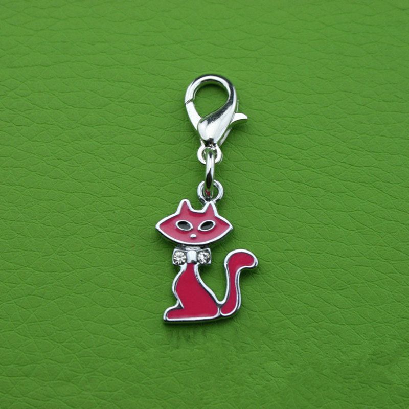 Provide Zinc Alloy Pet Products Cat Pendant Dog Hanging Ornament